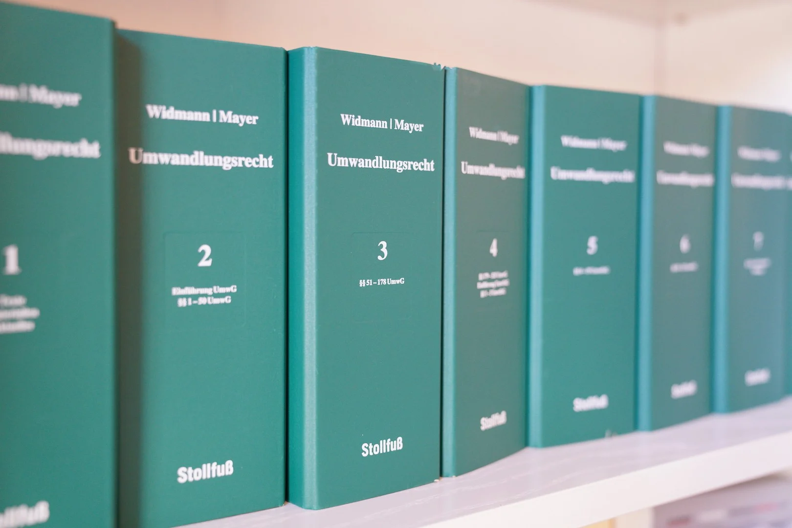 Fachliteratur zum Umwandlungsrecht in der Kanzlei